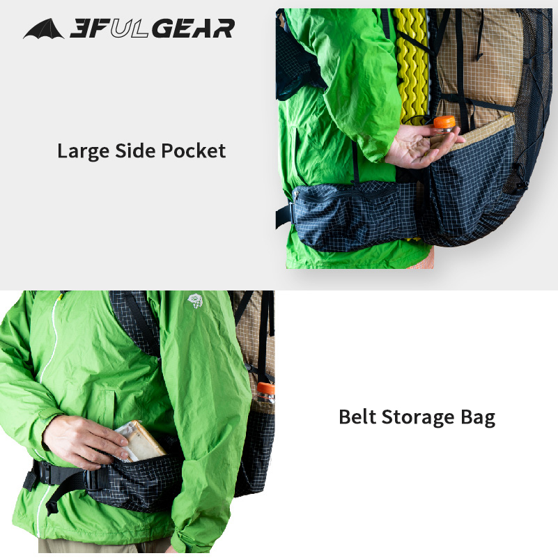3F UL GEAR QIDIAN Pro 46 + 10L - Outdoor Sport Climbing Gear 리뷰 및 가격